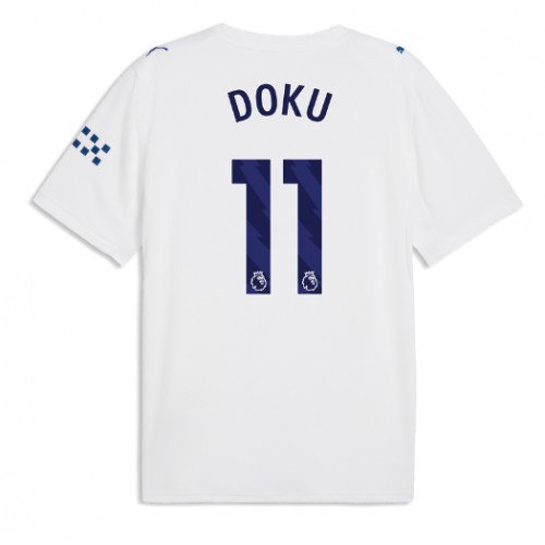 Manchester City Jeremy Doku #11 Tredjeställ 2026-27 Kortärmad